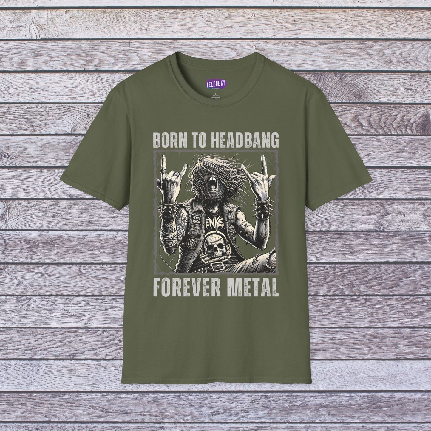 Headbanger T-Shirt - Born To Headbang, Forever Metal