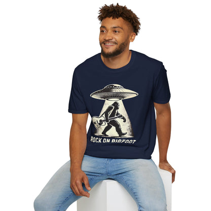 Bigfoot Rock On T-Shirt