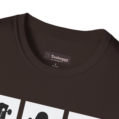 Guitar Headstocks Tee — "My Needs Are Simple!"