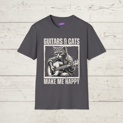 Cat Guitarist T-Shirt