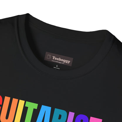 Guitar Dad T-Shirt — "Guitar Dad, Like A Regular Dad But Cooler"