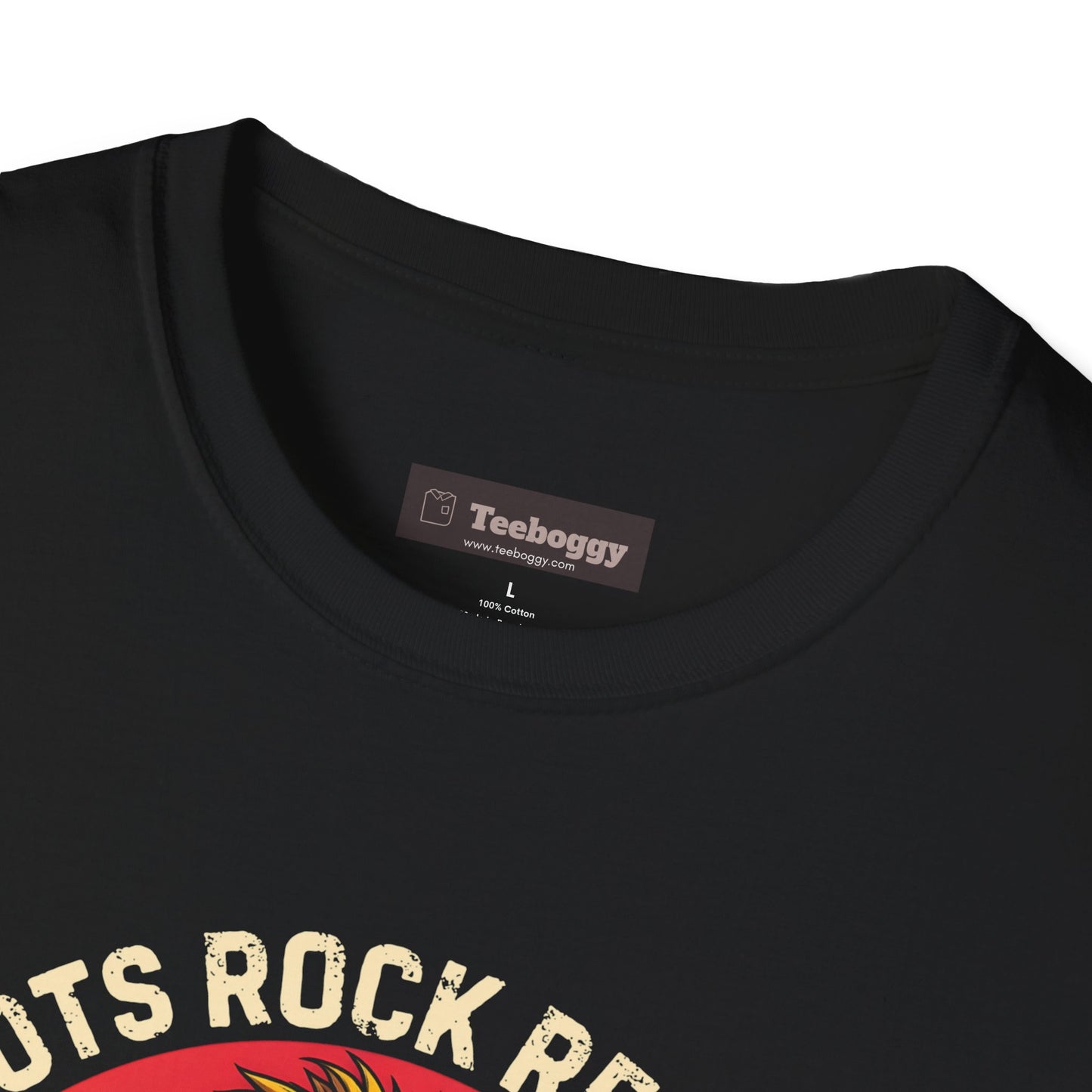 Roots Rock Reggae Lion Guitar T-Shirt — One Love Music Tee
