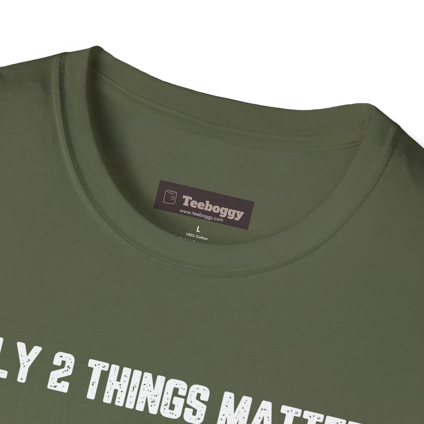 Motorbike T-Shirt — "Only 2 Things Matter: My Motorbike & The Open Road"