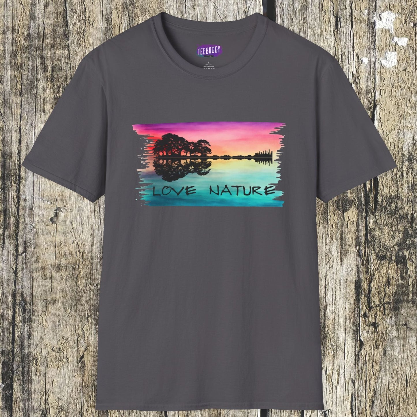 Love Nature Guitar T-Shirt