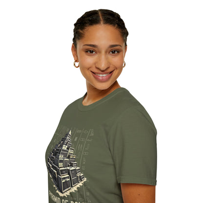Pyramid of Power - Guitar Amp Pyramid T-Shirt