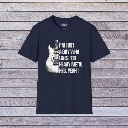 Rock Guitar Heavy Metal Music T-Shirt