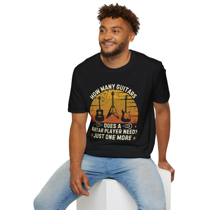 Guitarist Statement T-Shirt - Just One More Guitar