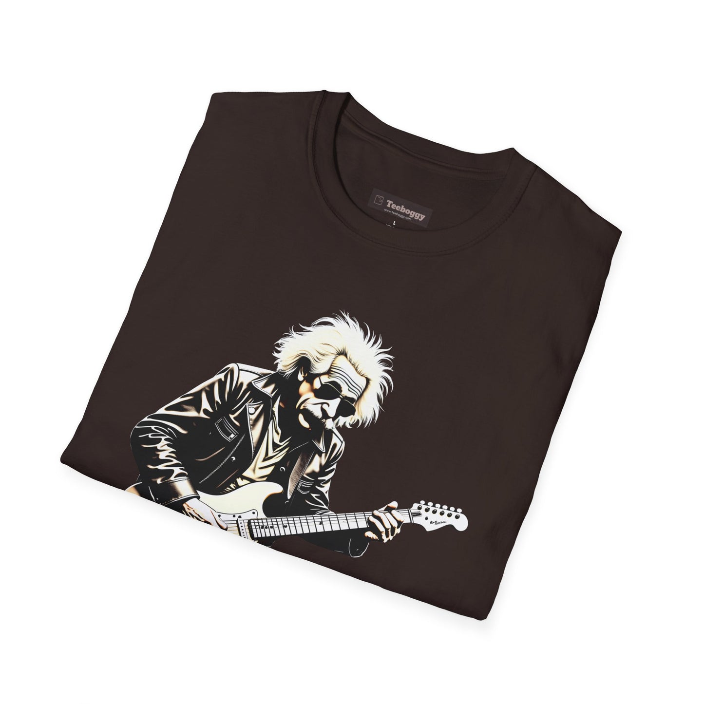 Einstein Rocker T-Shirt — Rock Guitar Genius Graphic Tee