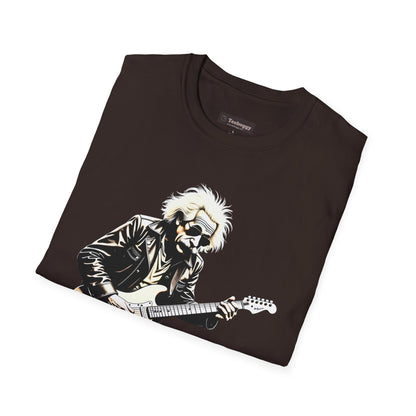 Einstein Rocker T-Shirt — Rock Guitar Genius Graphic Tee