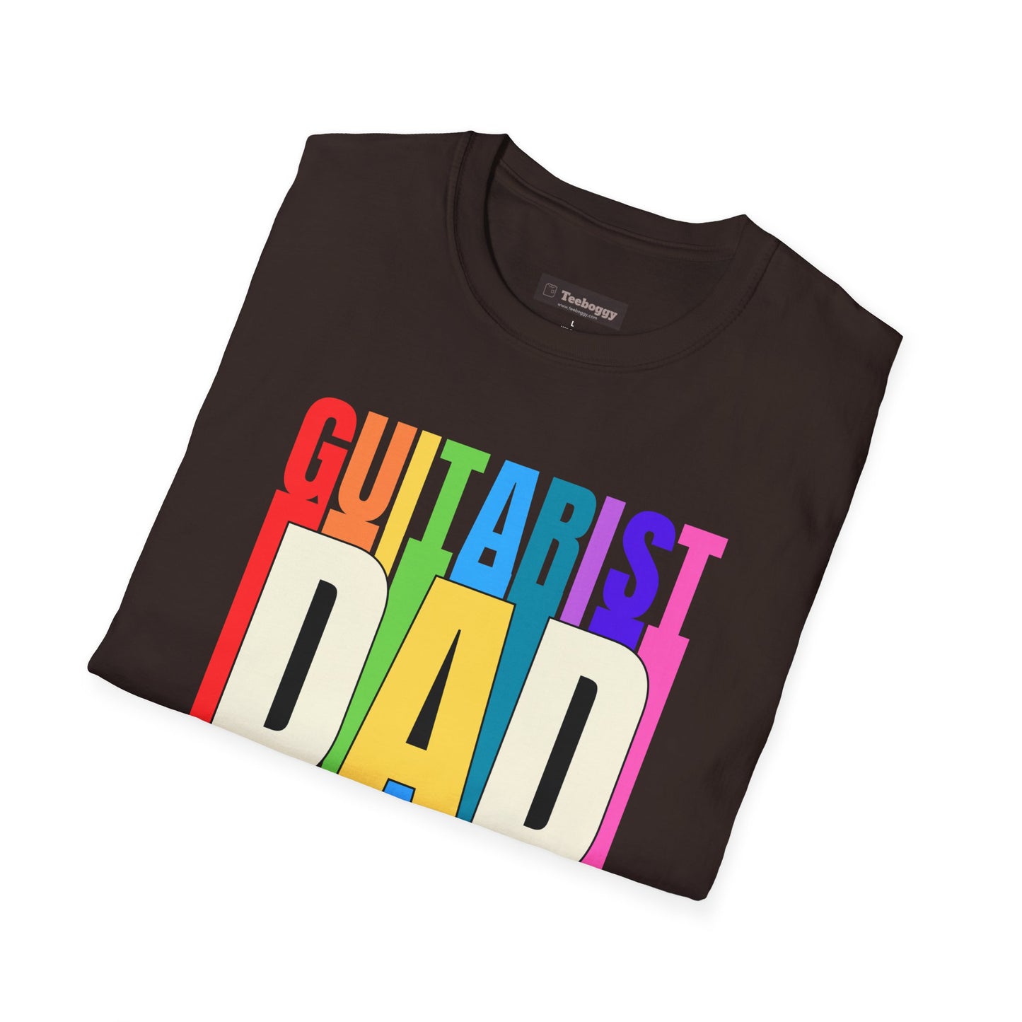 Guitar Dad T-Shirt — "Guitar Dad, Like A Regular Dad But Cooler"