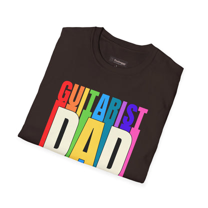 Guitar Dad T-Shirt — "Guitar Dad, Like A Regular Dad But Cooler"