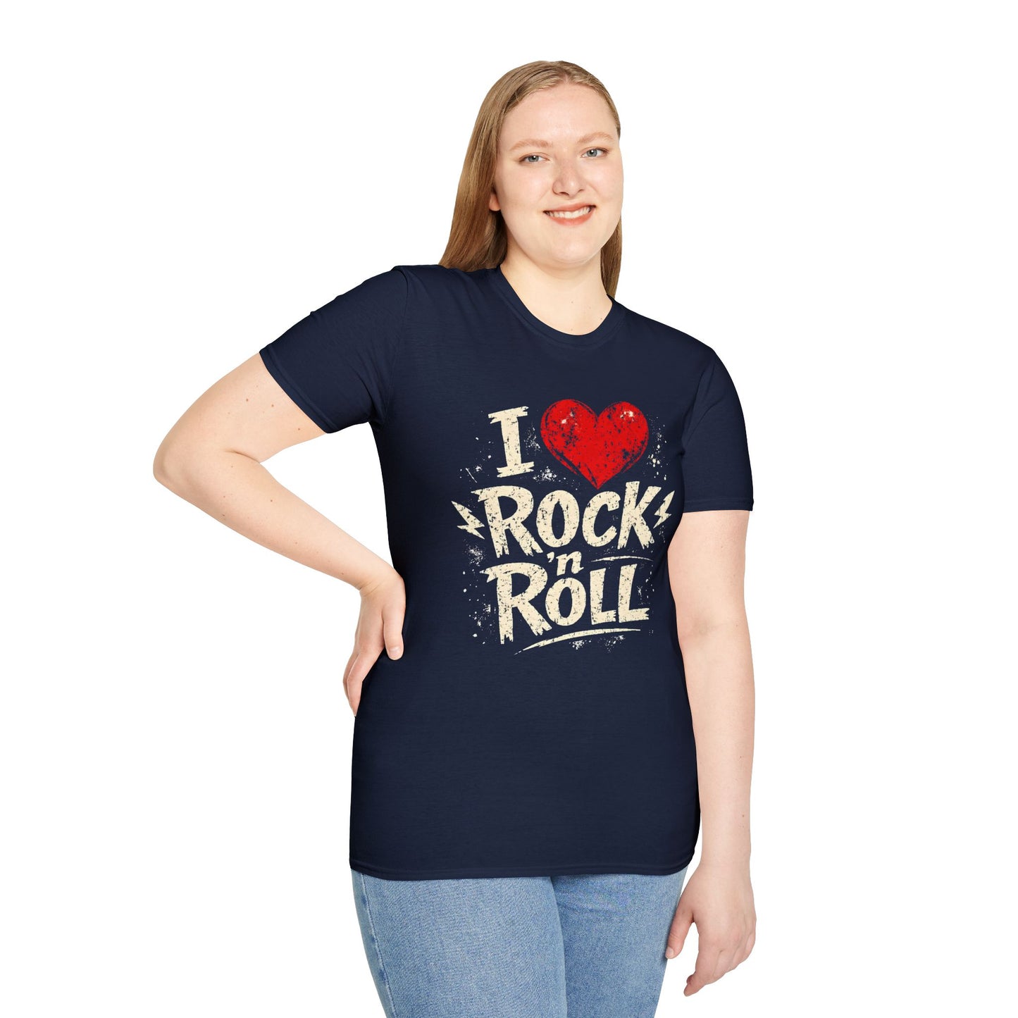 I Love Rock n Roll T-Shirt — Design for Music Lovers