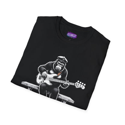 Gorilla Bass Guitar T-Shirt