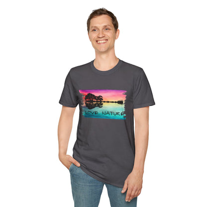 Love Nature Guitar T-Shirt
