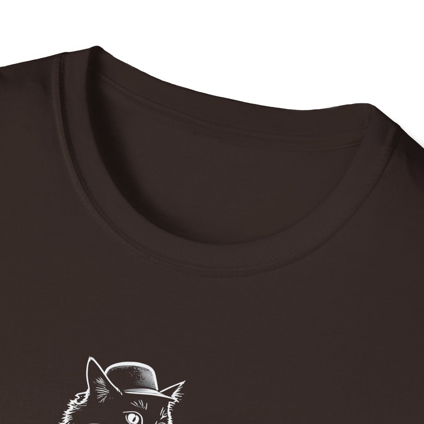 Bass Cat T‑Shirt — Cat Playing Bass Guitar for Music Lovers