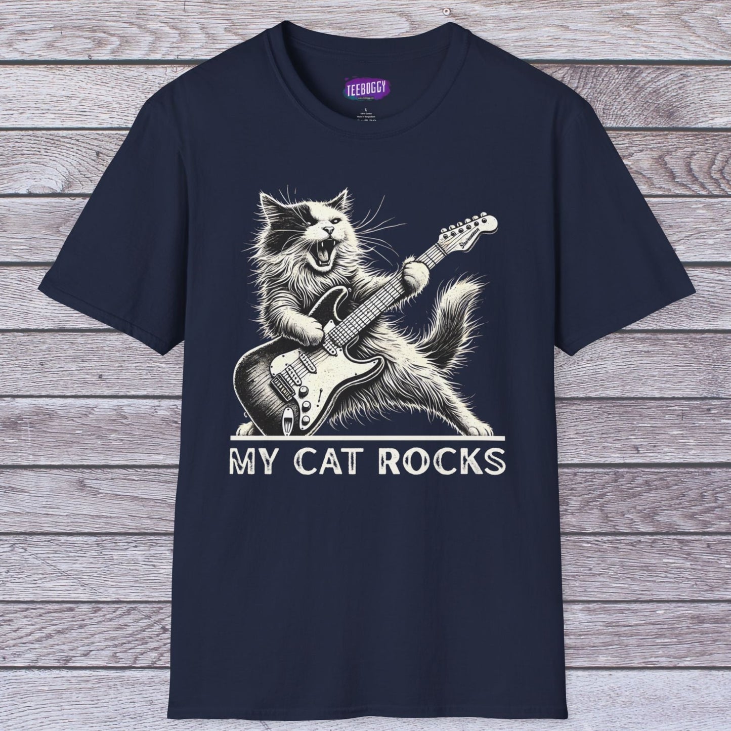 Cat Rock Unisex T-Shirt - My Cat Rocks