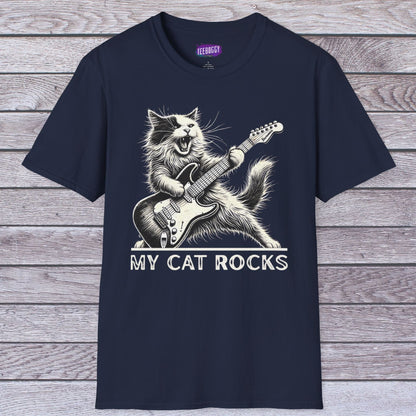 Cat Rock Unisex T-Shirt - My Cat Rocks