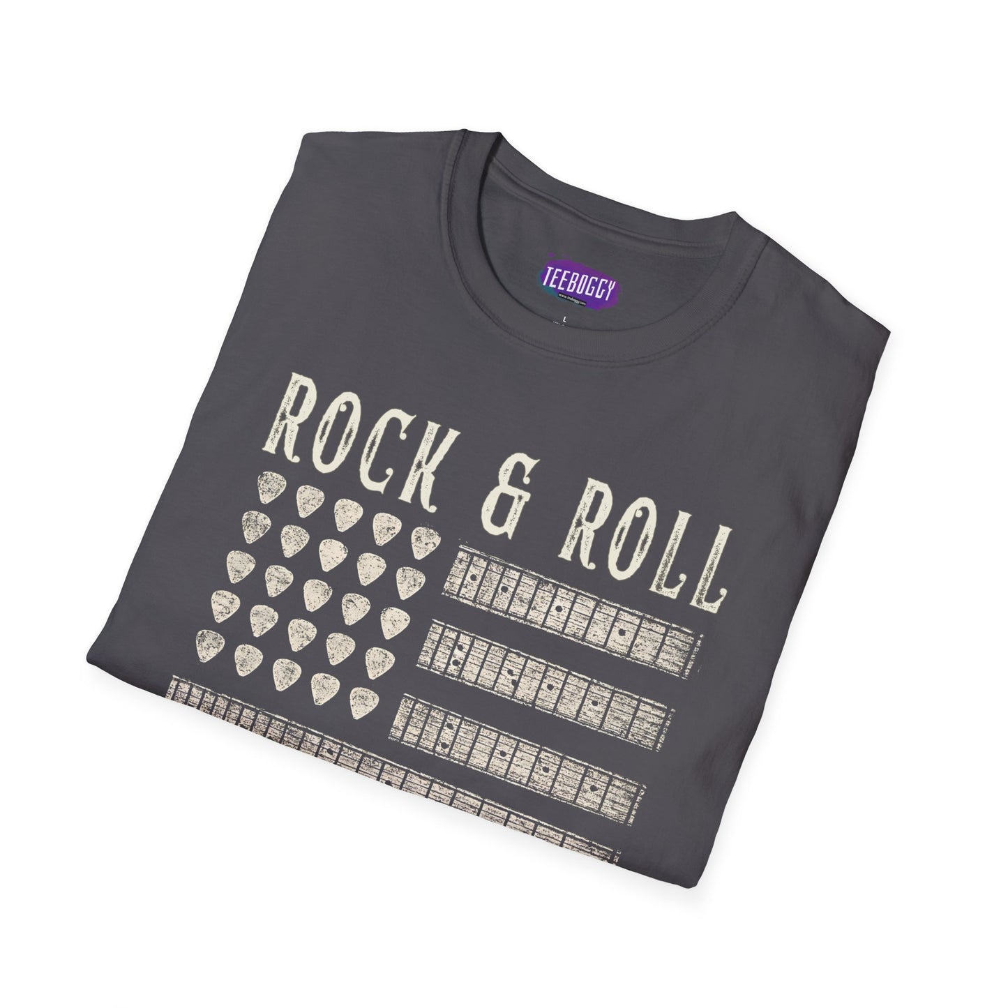 Patriotic Guitar T-Shirt - Rock & Roll, USA Greatness