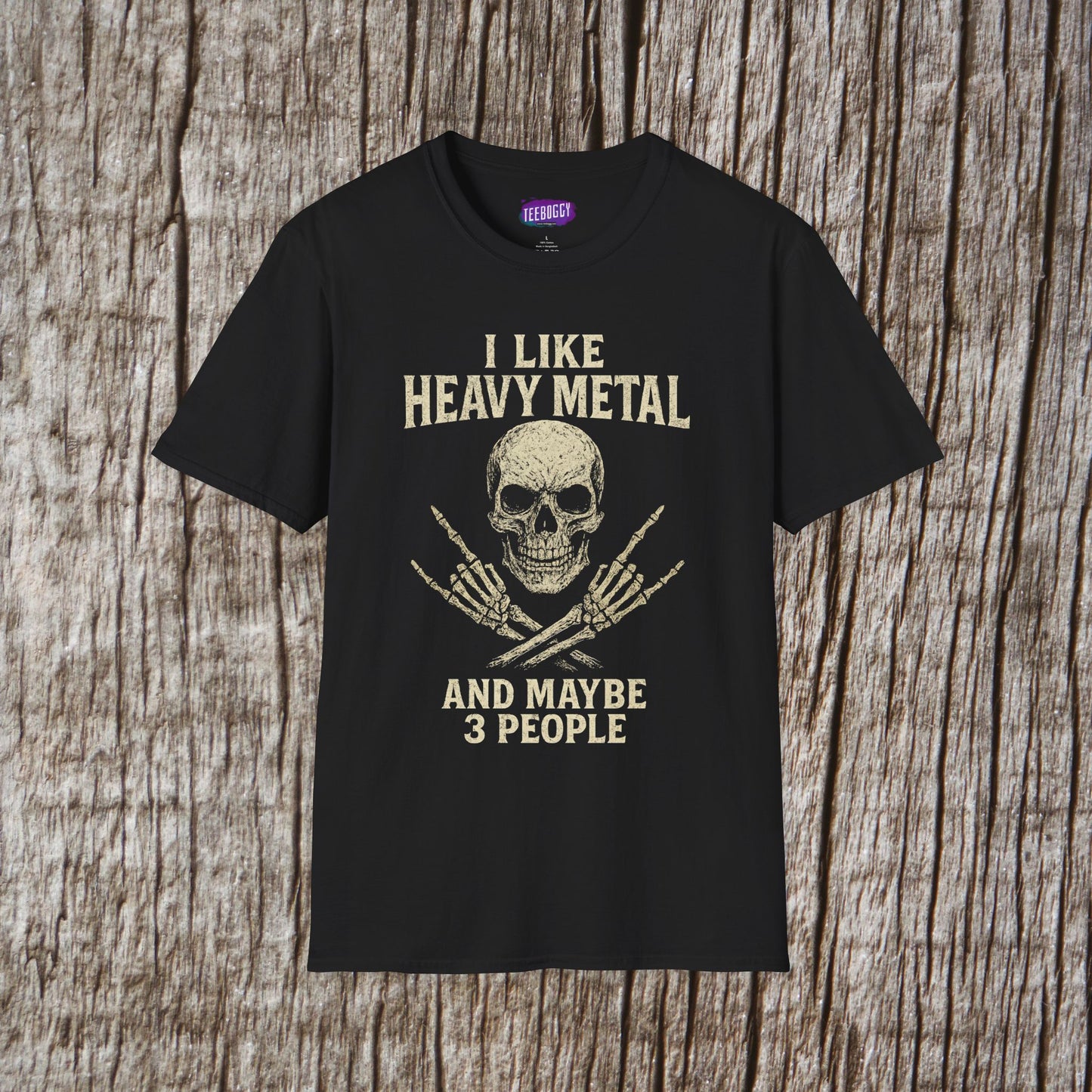 Heavy Metal Skull Unisex T-Shirt