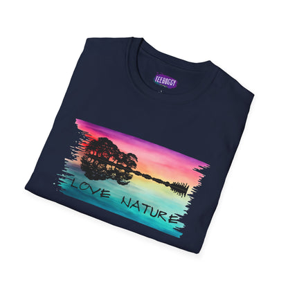 Love Nature Guitar T-Shirt