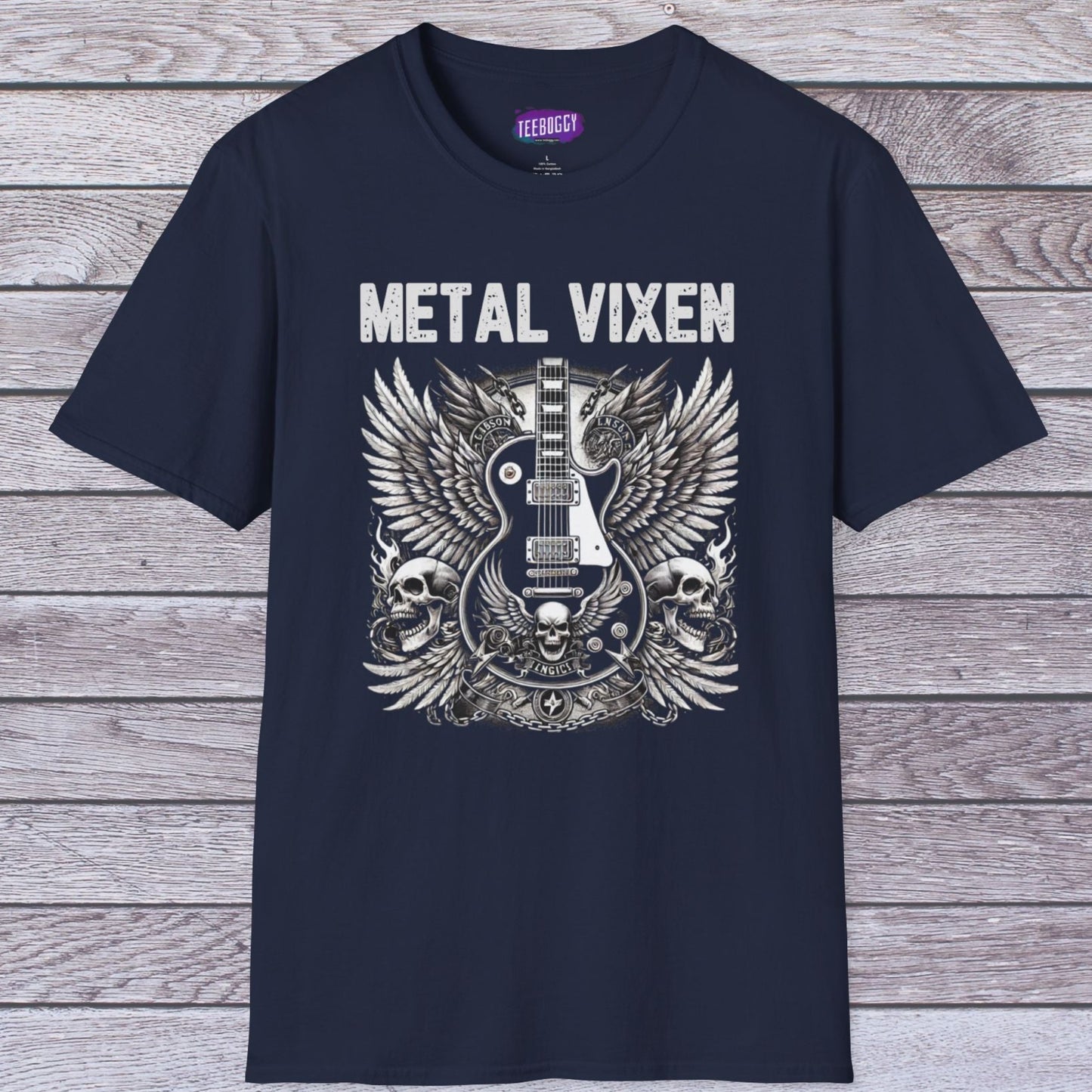 Music Lover Unisex T-Shirt for Female Rockers and Guitar Enthusiasts