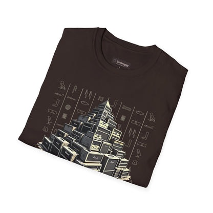Pyramid of Power - Guitar Amp Pyramid T-Shirt