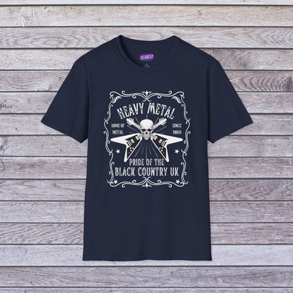 Rock Flying V Guitars Skull T-Shirt