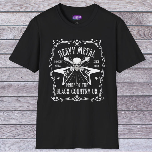 Rock Flying V Guitars Skull T-Shirt