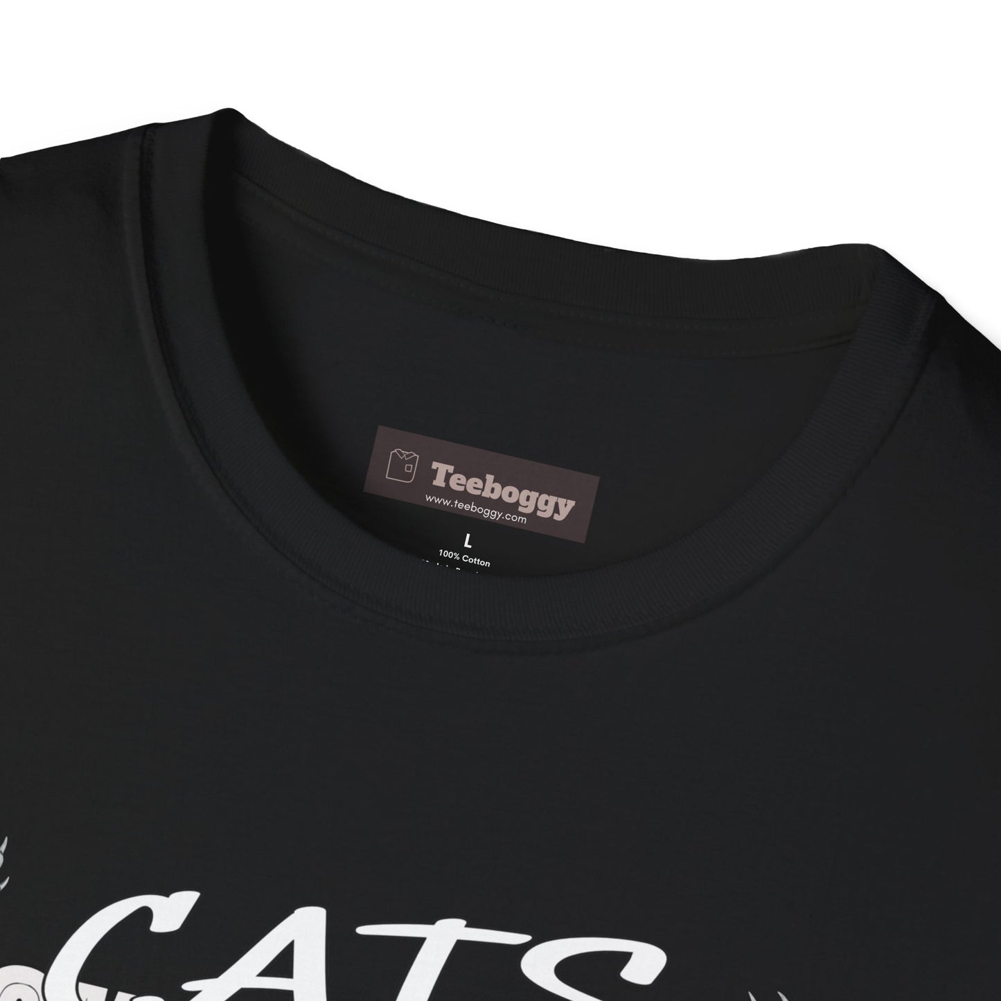 Rocker Cat T-Shirt - Cats Rock My World - R U Feline The Music