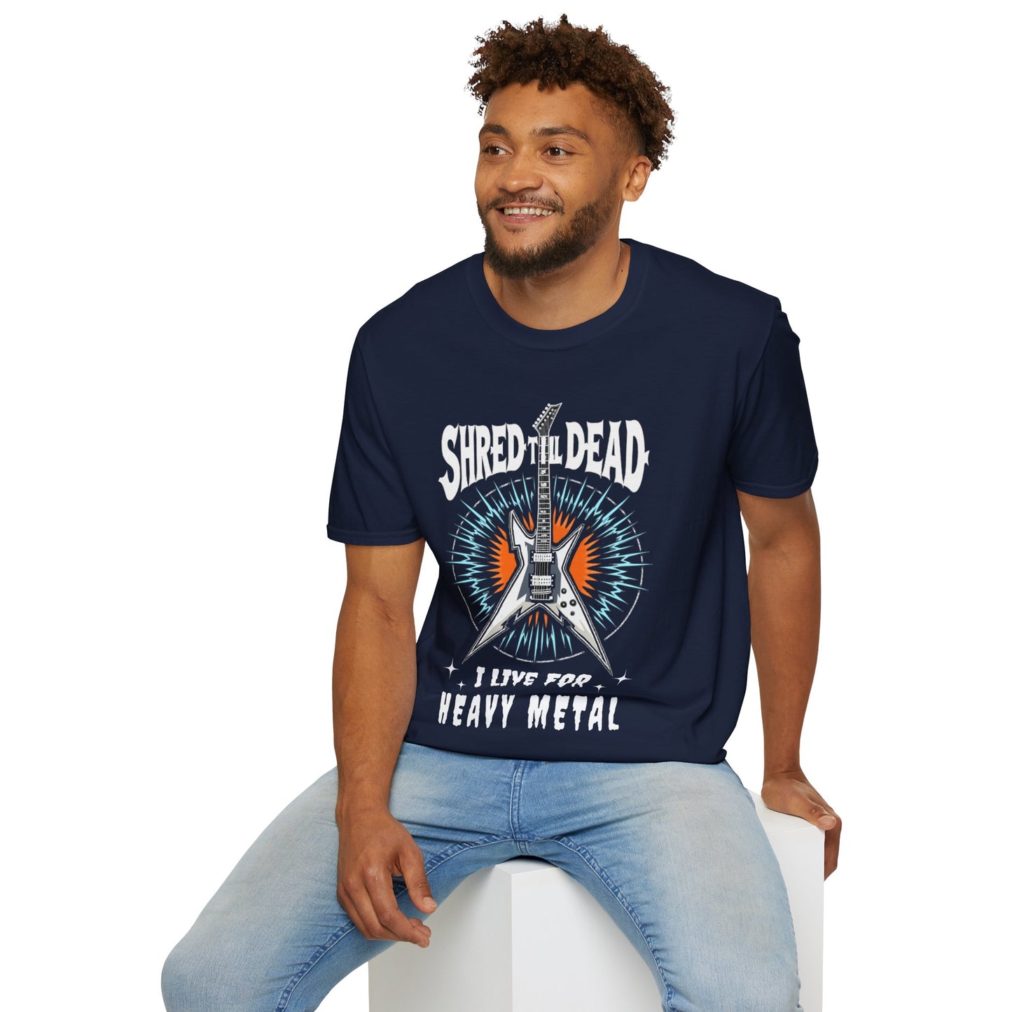 Electric Guitar Shred Till Dead, Unisex T-Shirt