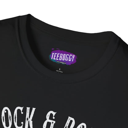 Rocker Cat T-Shirt, Rock & Roll, Soothes My Soul Design