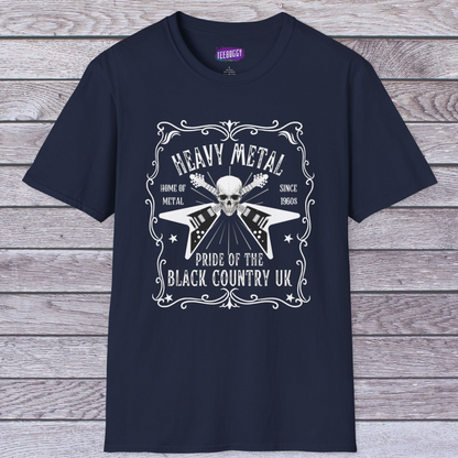 Rock Flying V Guitars Skull T-Shirt