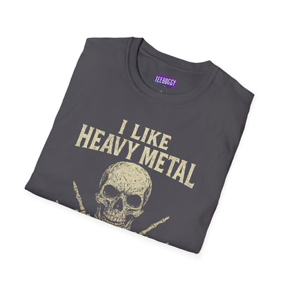 Heavy Metal Skull Unisex T-Shirt