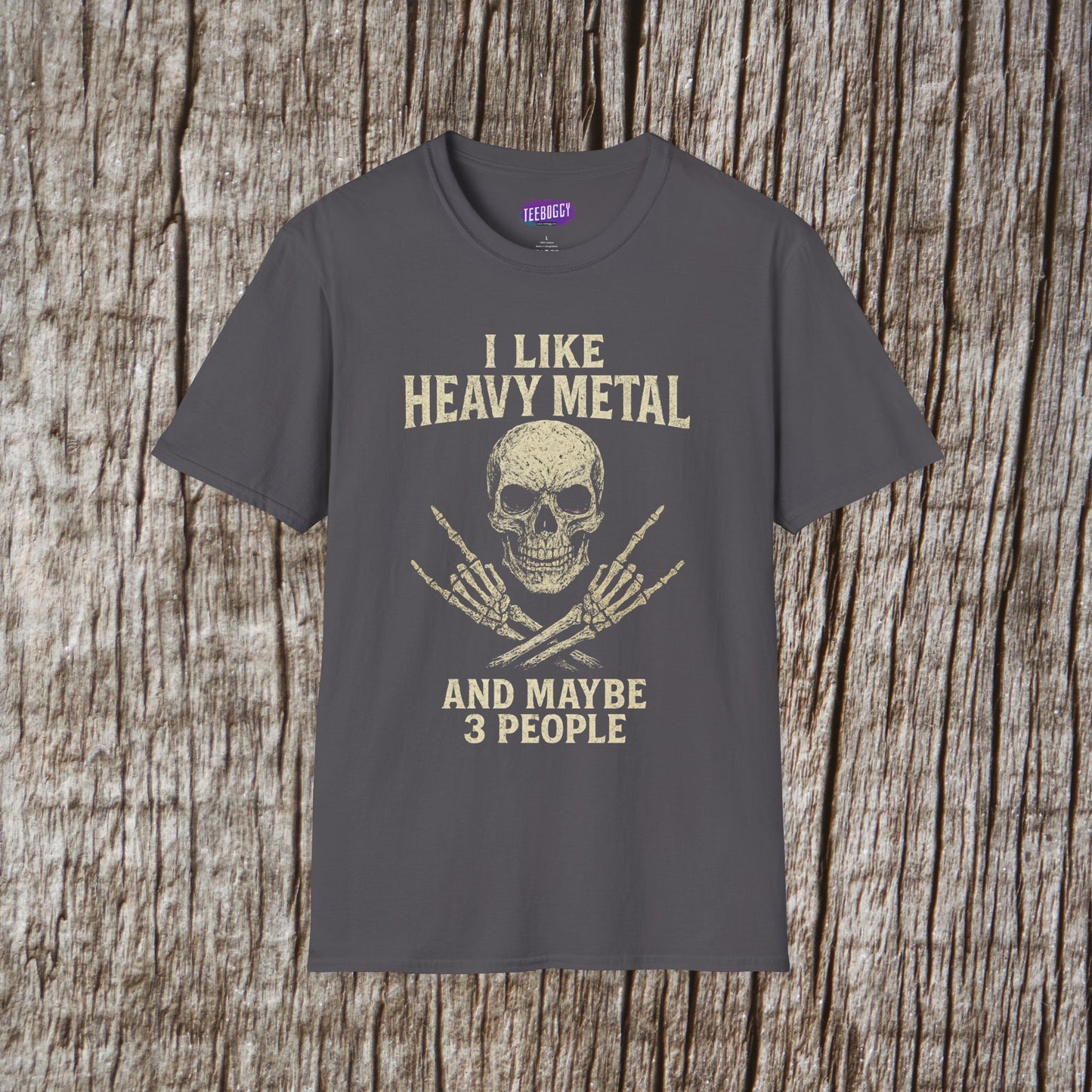 Heavy Metal Skull Unisex T-Shirt