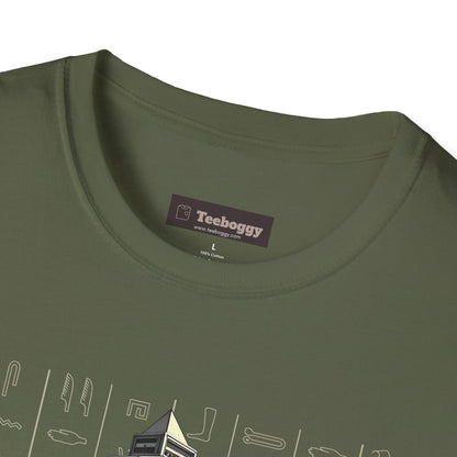 Pyramid of Power - Guitar Amp Pyramid T-Shirt