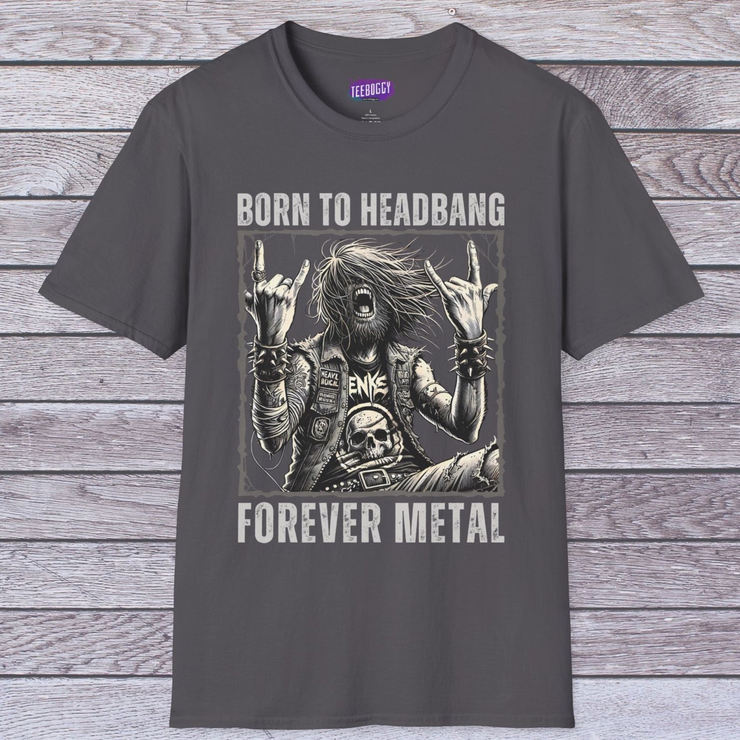 Headbanger T-Shirt - Born To Headbang, Forever Metal