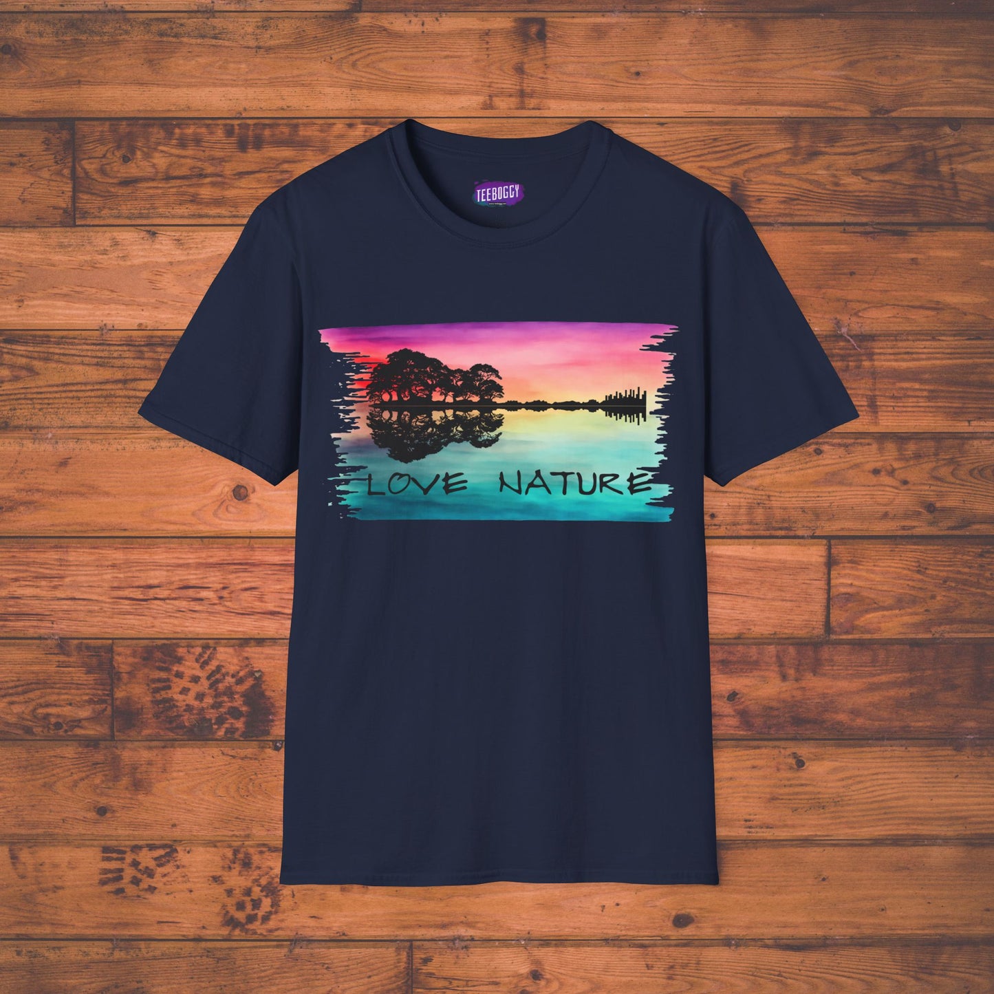 Love Nature Guitar T-Shirt