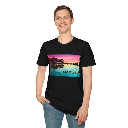 Love Nature Guitar T-Shirt