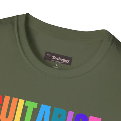 Guitar Dad T-Shirt — "Guitar Dad, Like A Regular Dad But Cooler"
