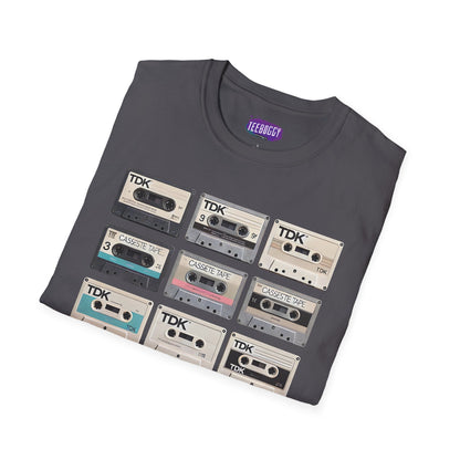 Cassette Tape T-Shirt - Retro Music Lover Nostalgia