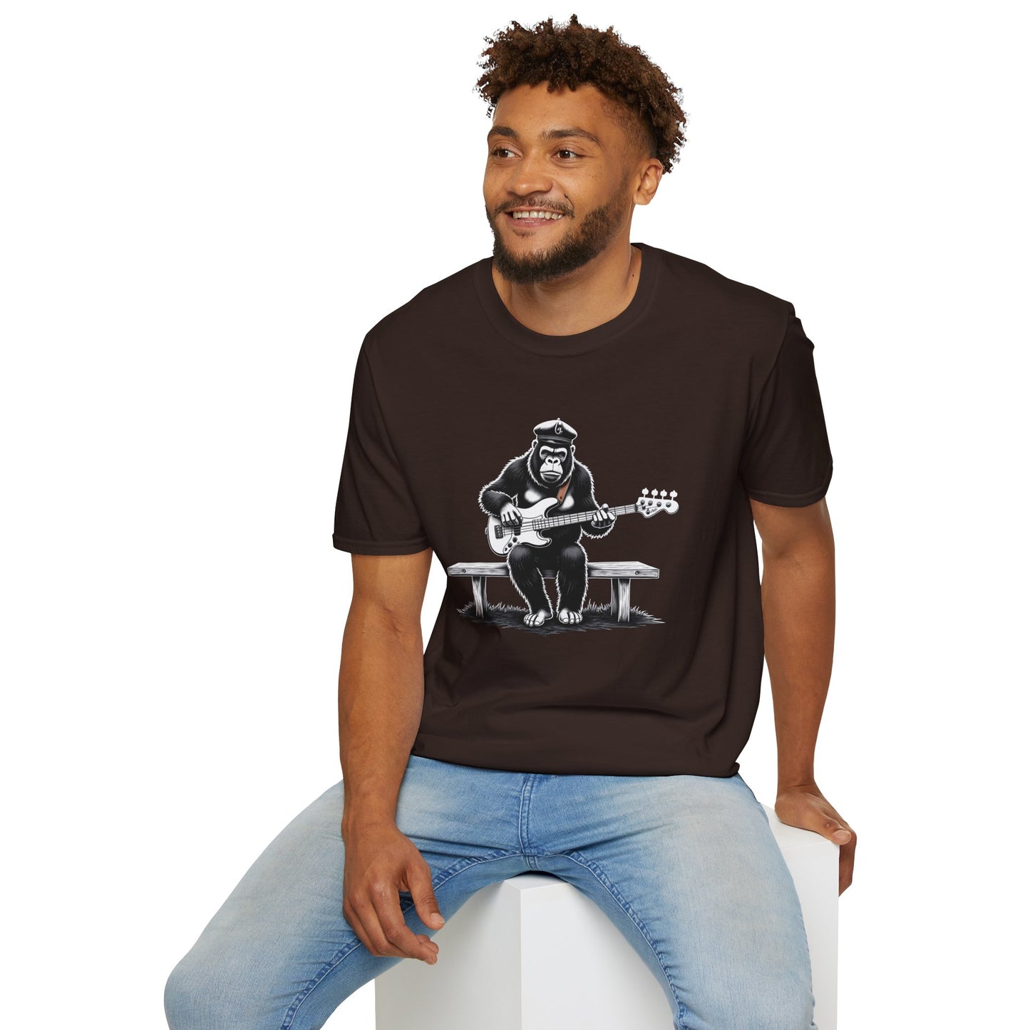 Gorilla Bass Player T-Shirt