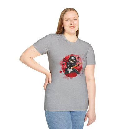 Ninja Cat Guitarist Tee