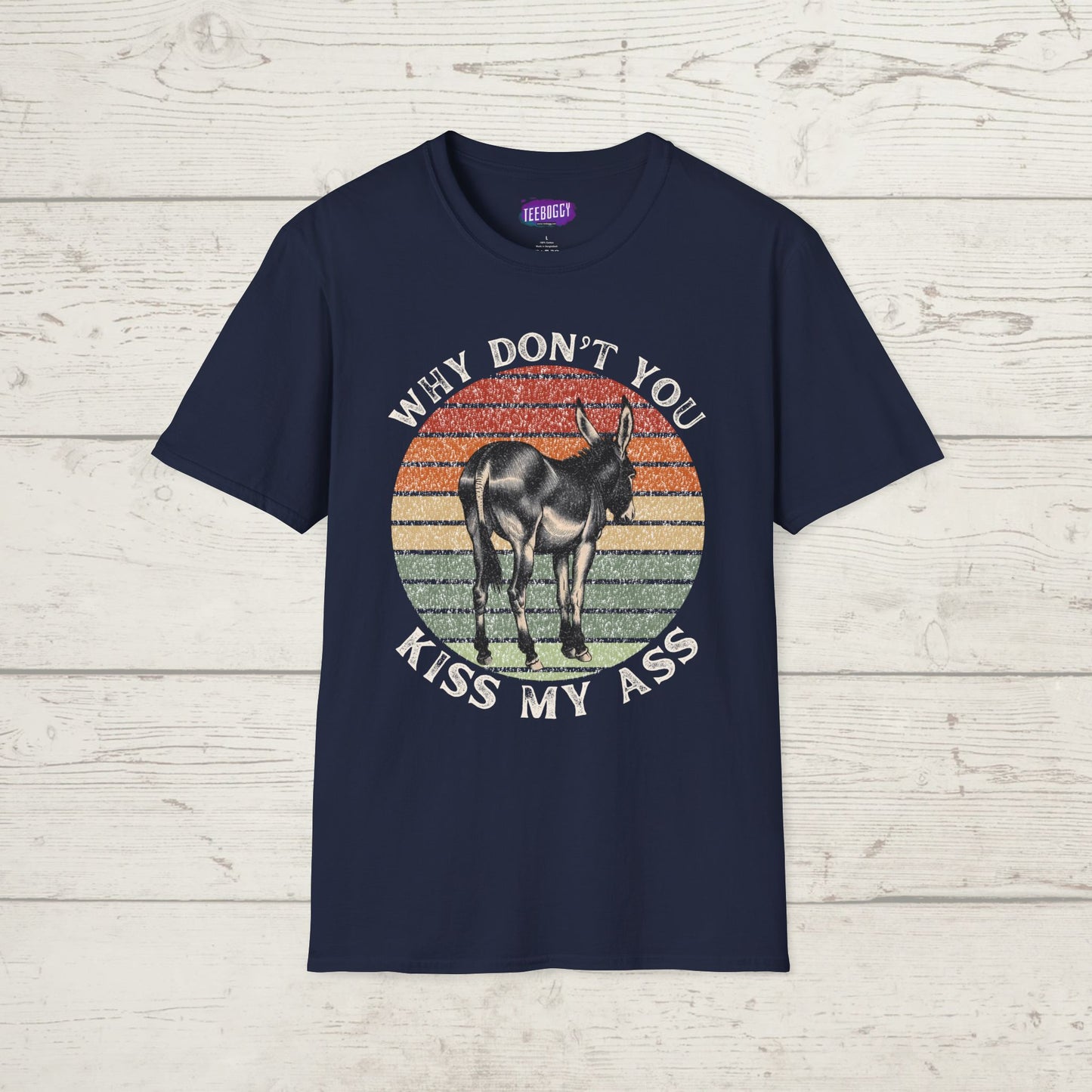 Funny Donkey Ass Kiss Unisex Tee