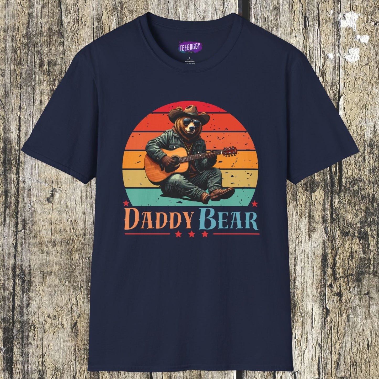 Rock n Roll Daddy Bear T-Shirt