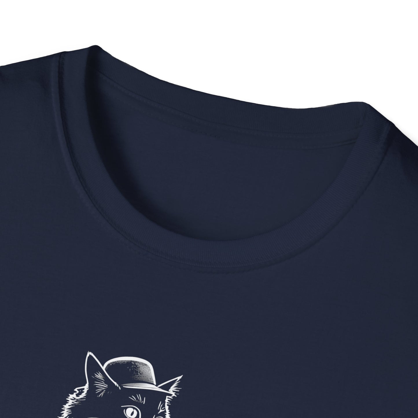 Bass Cat T‑Shirt — Cat Playing Bass Guitar for Music Lovers