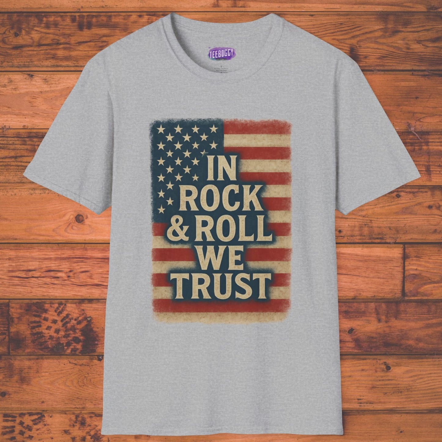 Patriotic Rock 'n' Roll Tee