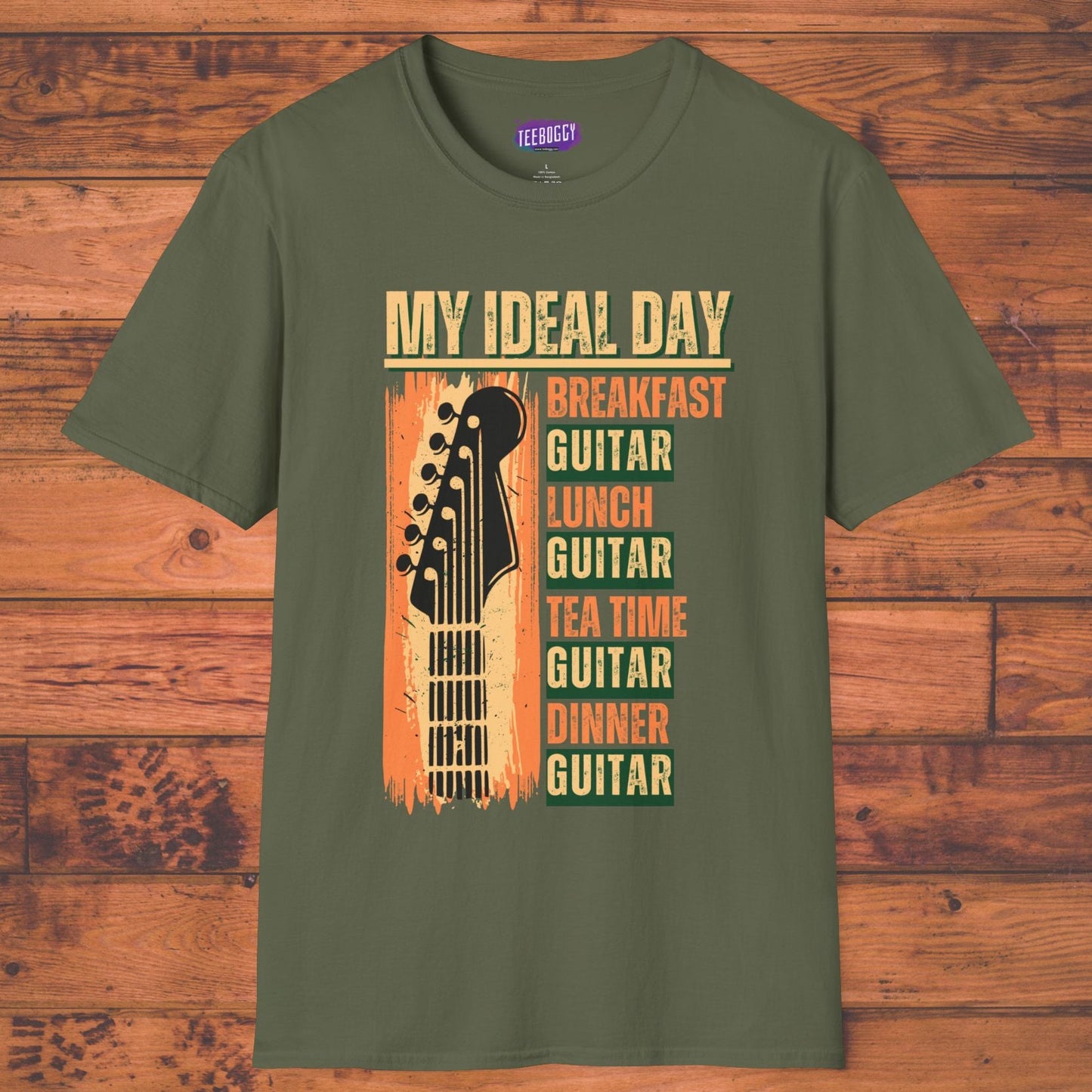Guitarist Daily Schedule T-Shirt