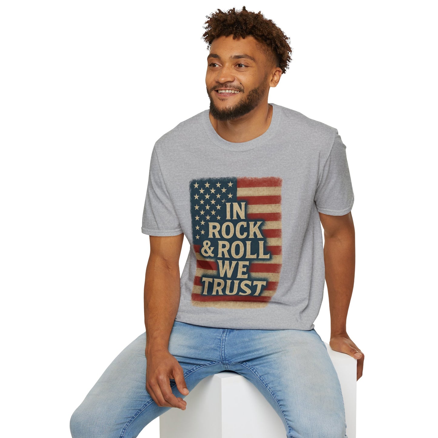 Patriotic Rock 'n' Roll Tee