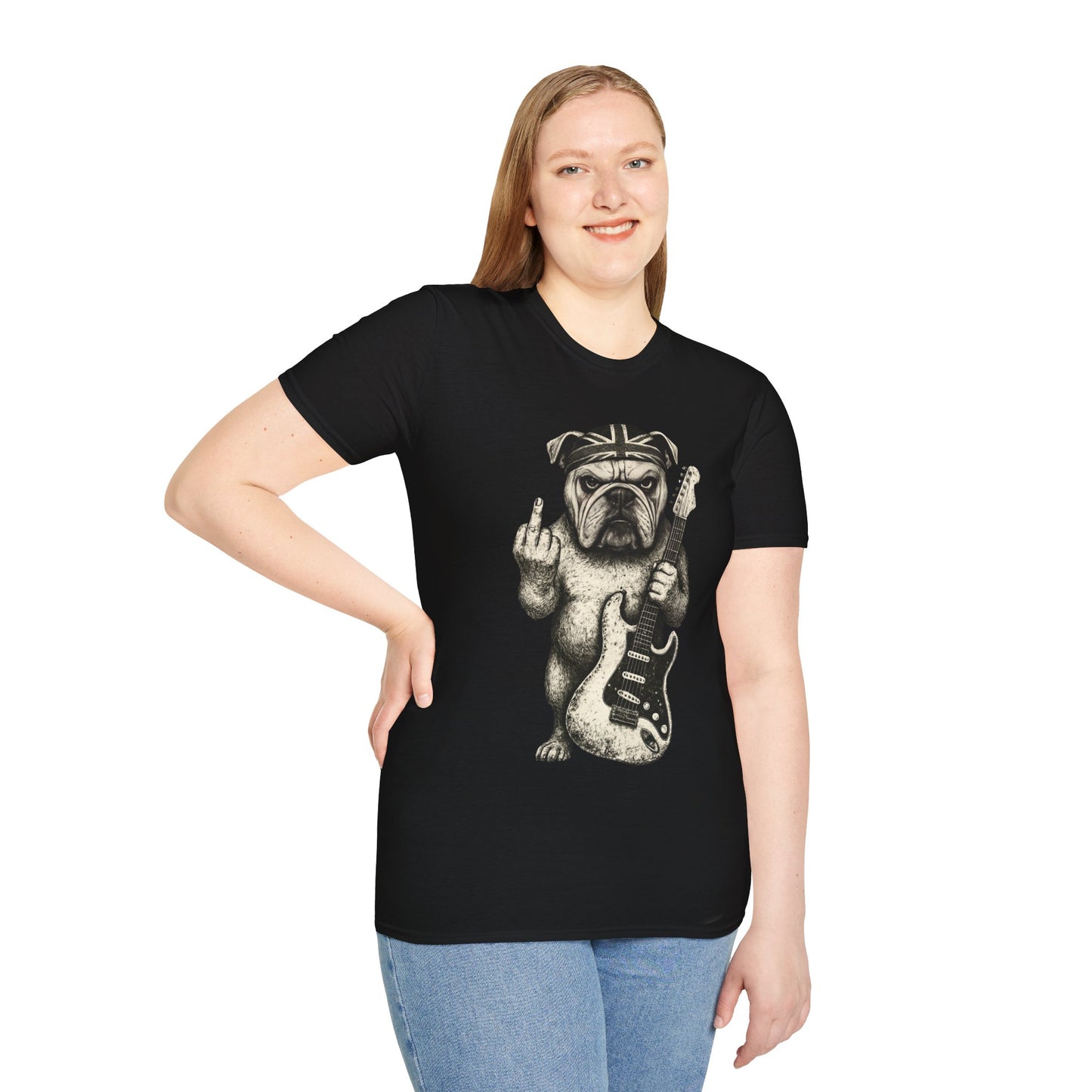 Bulldog Guitar T-Shirt