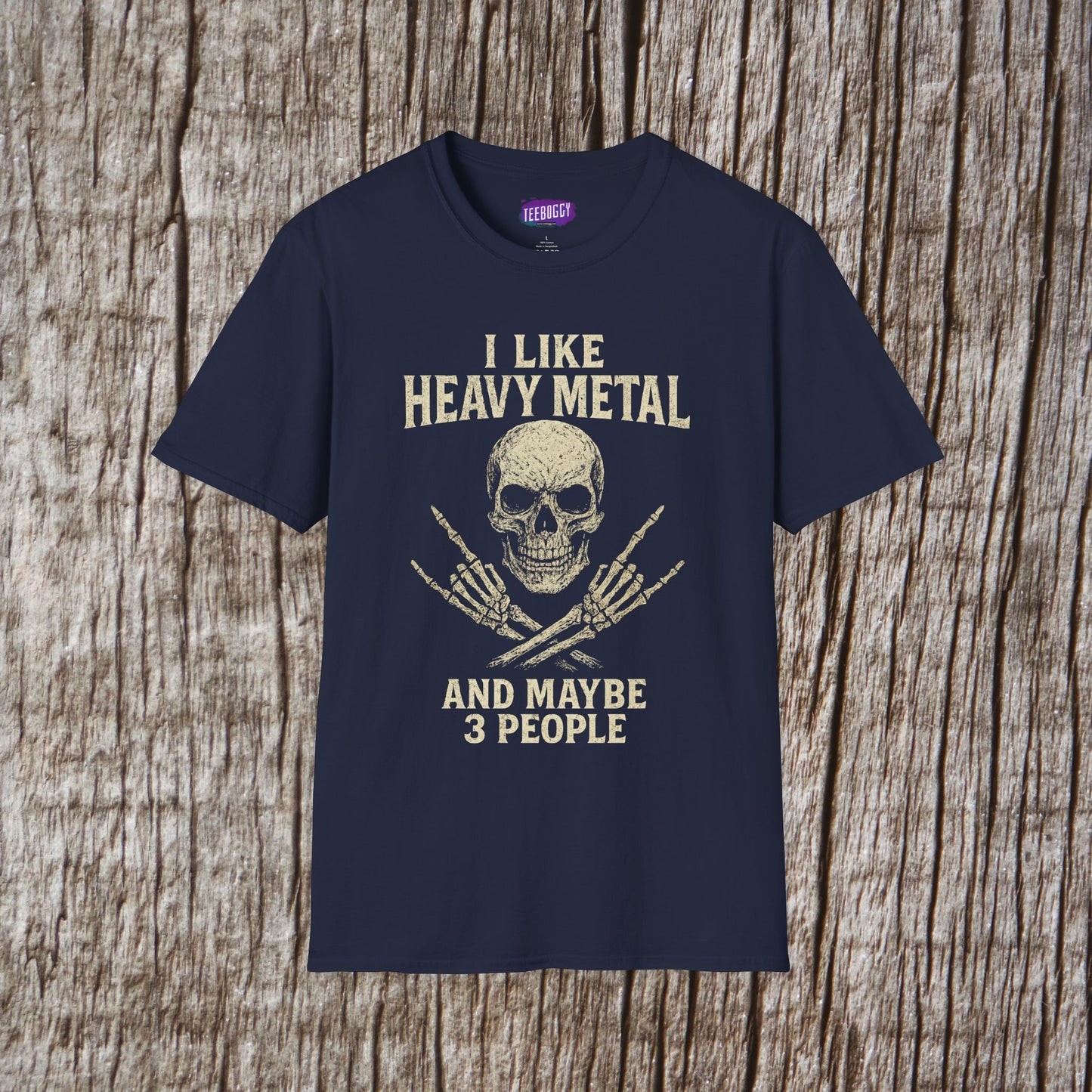 Heavy Metal Skull Unisex T-Shirt